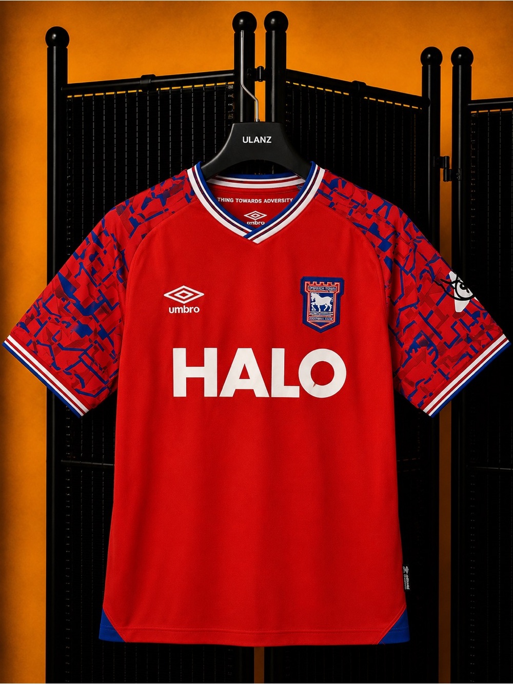Ipswich Town Umbro Soccer Jersey